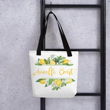 Amalfi Coast Lemons Tote bag - AMALFITANA STORE